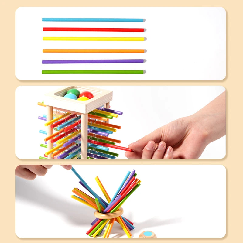 Sensory Toy Colour Stick Balance Game