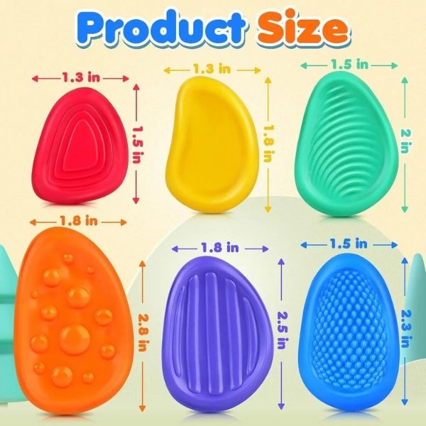 Sensory Toy Fidget Stones Set for Focus and Relaxation 02