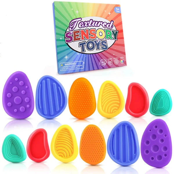 Sensory Toy Fidget Stones Set for Focus and Relaxation 06