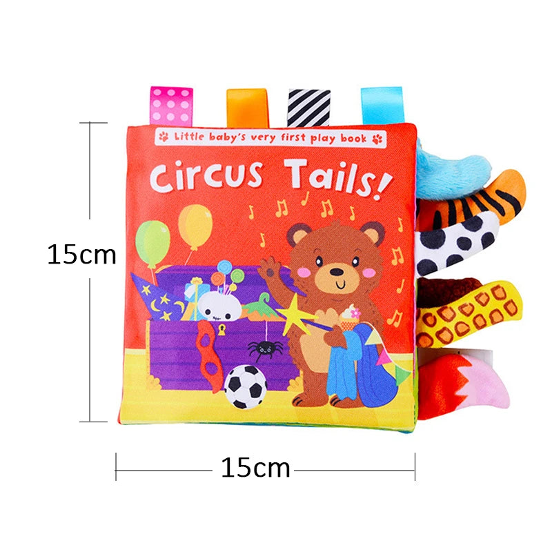Touch & Discover: High Contrast 3D Cloth Book for Babies