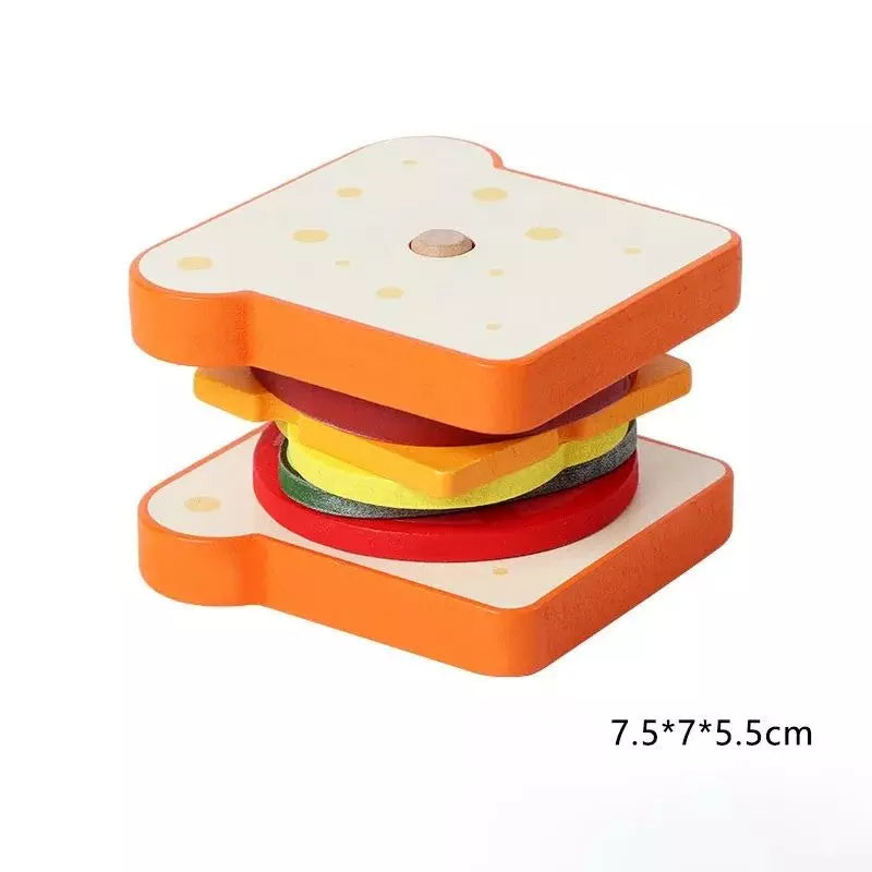 Wooden Toy Burger