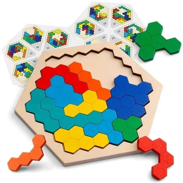 Wooden Puzzle Educational Toys for Kids 02