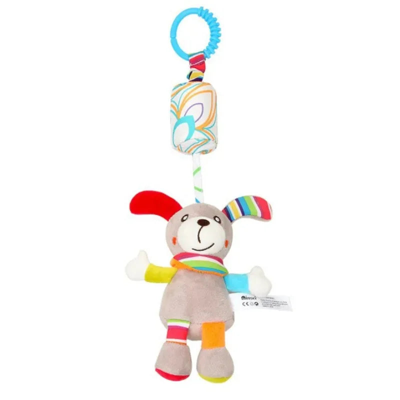 Baby Sensory Hanging Rattle Toy with Teether 1