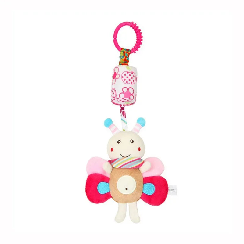 Baby Sensory Hanging Rattle Toy with Teether 10