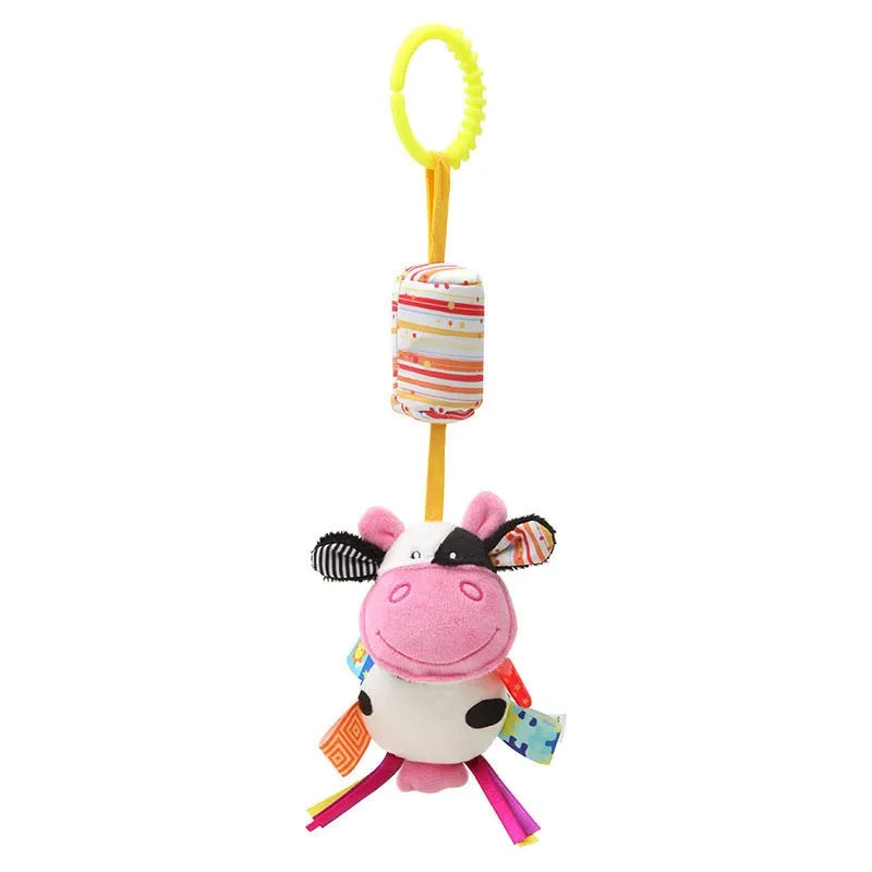 Baby Sensory Hanging Rattle Toy with Teether 17
