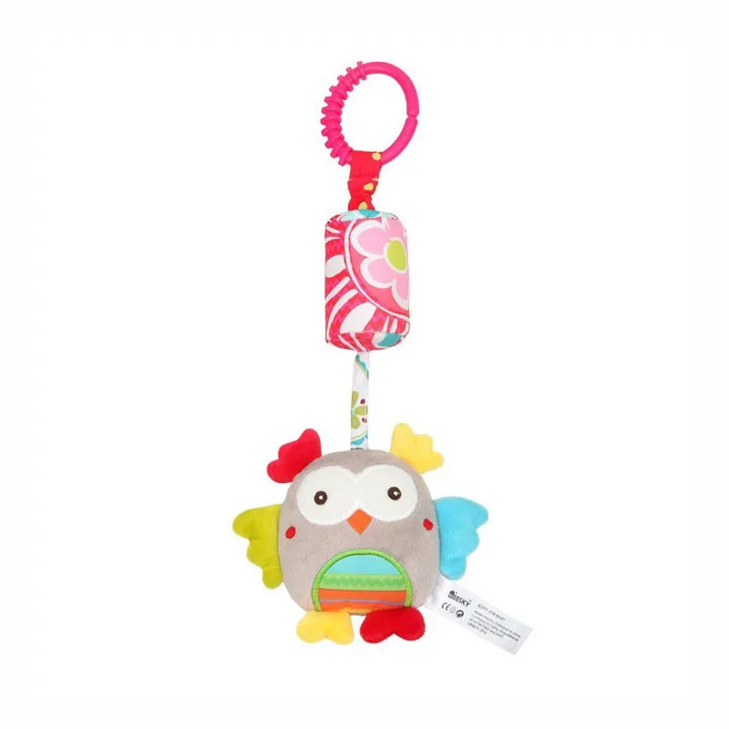 Baby Sensory Hanging Rattle Toy with Teether 3