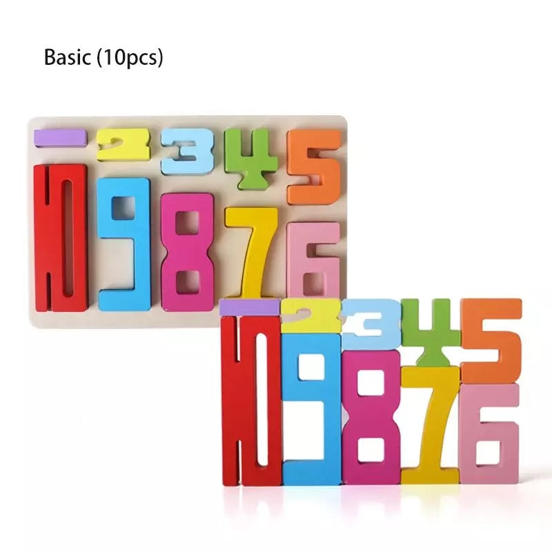 Educational Toy Digital Number Blocks 01