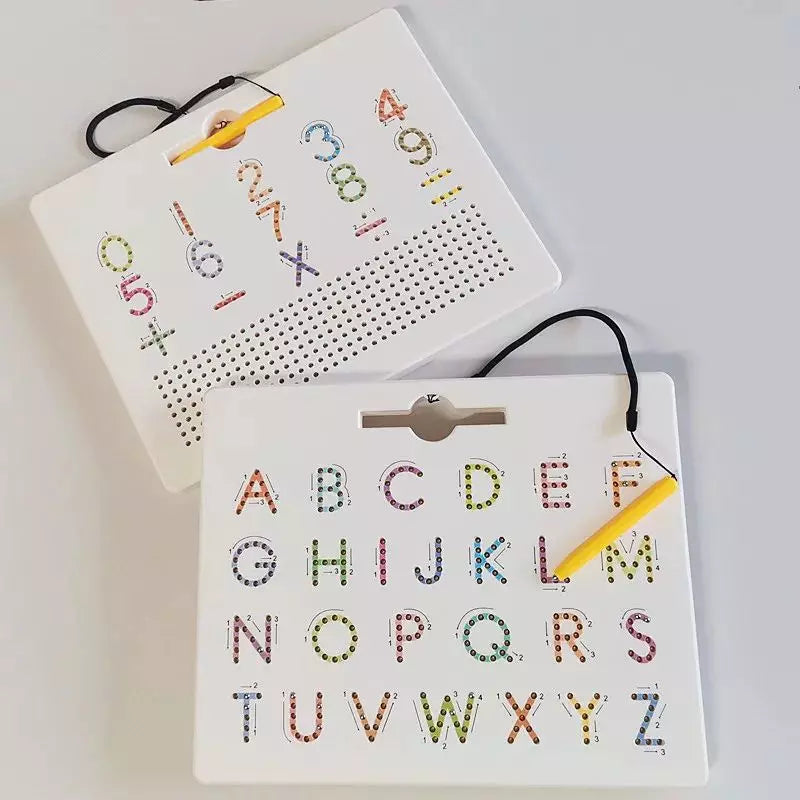 Educational Toy Magnetic Alphabet Tracing Board 03