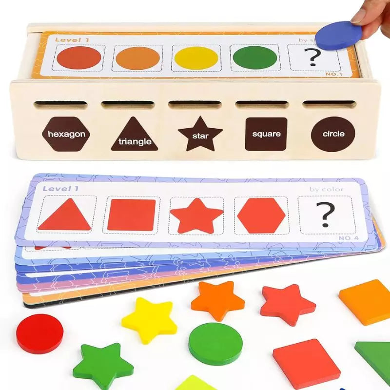 Educational Toy Wooden Sorting Box UK
