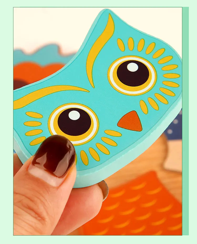 Animal Express: 3D Wooden Jigsaw for Kids