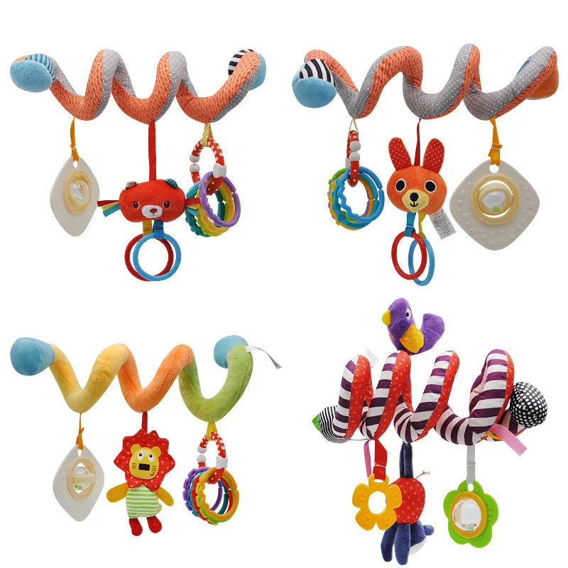 WhirlWonders: Plush Spiral Toy for Babies