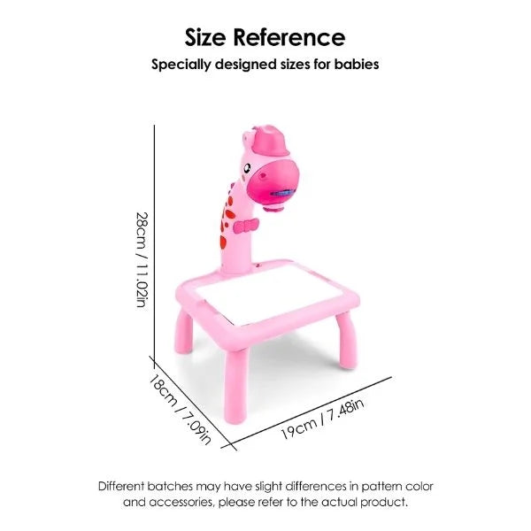 Kids LED Drawing Projector Educational Toy 01