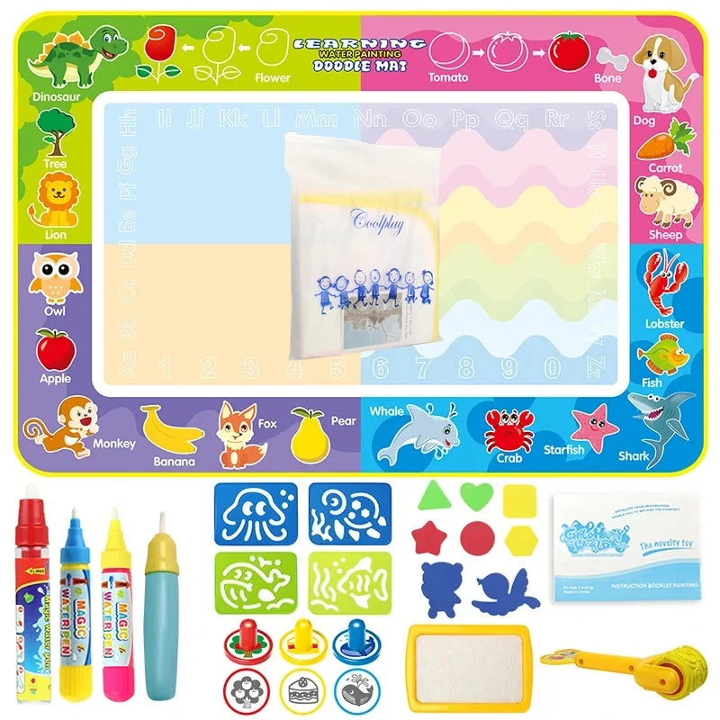Magic Educational Toy Water Drawing Mat for Kids 7