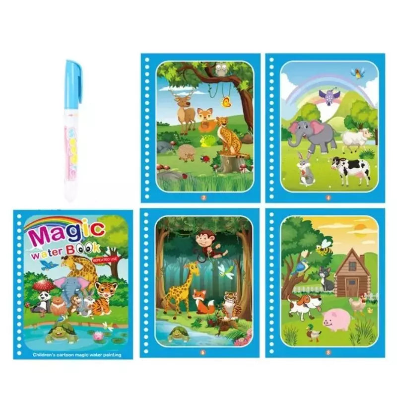 Magic Water Book With Pen 04