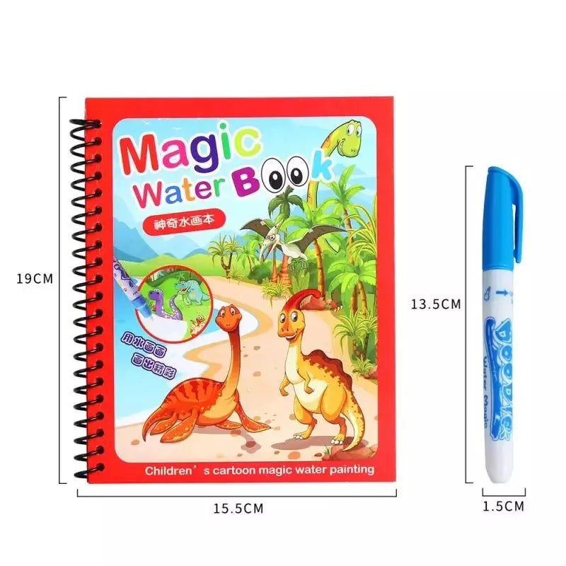 Magic Water Book with Pen SIZE