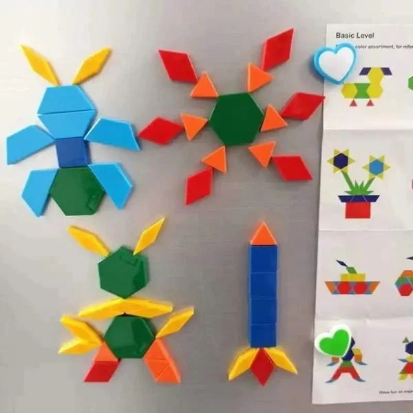 Magnetic Educational Toys Alphabet Numbers and Shapes 02