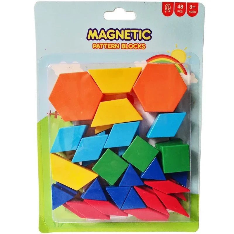 Magnetic Educational Toys Alphabet Numbers and Shapes 9
