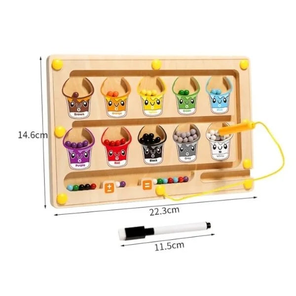Magnetic Maze and Drawing Board Educational Toys 06