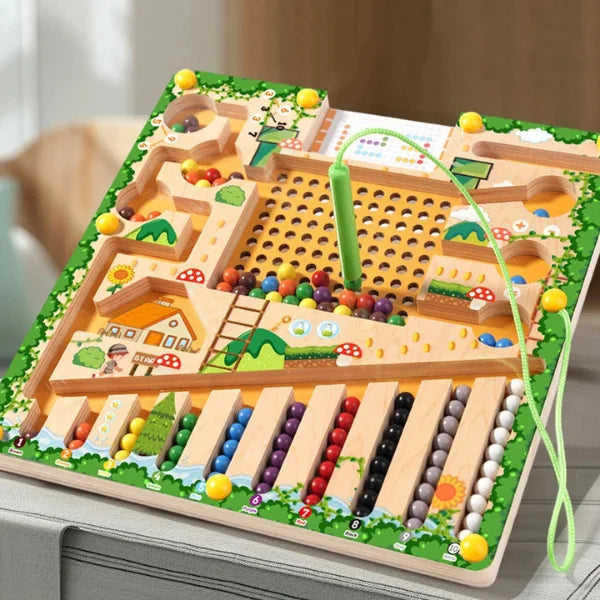 Magnetic Numbers and Colours Educational Toys 01