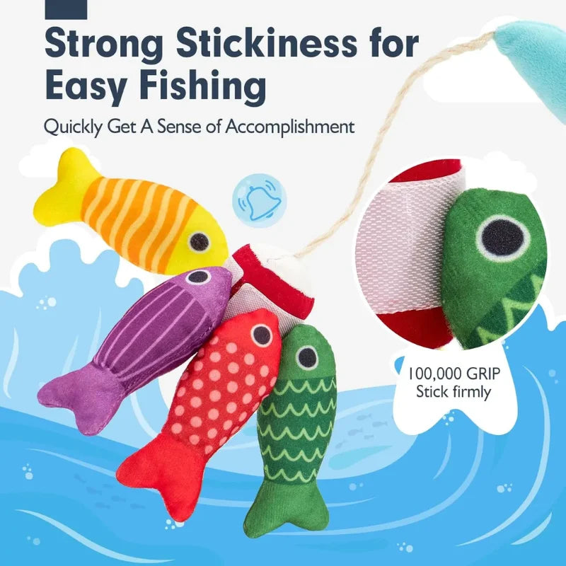 Montessori Fishing Toy Set for Toddlers 5