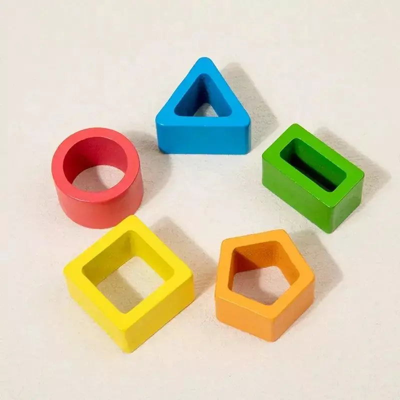 Montessori Toy Sorting & Stacking Set 03