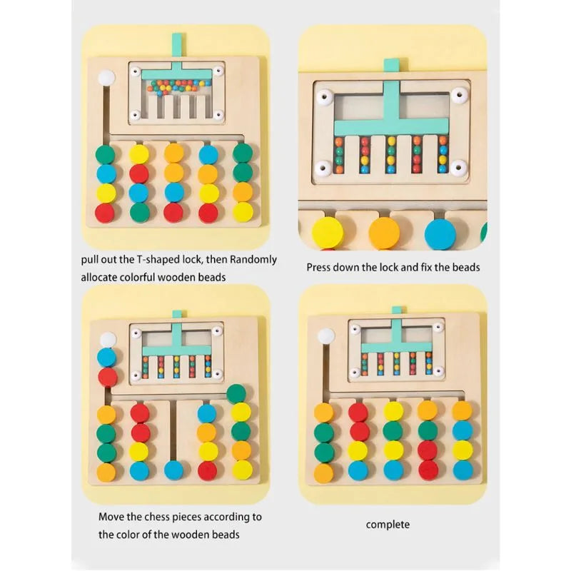 Montessori Toys Wooden Puzzle Adventures 02