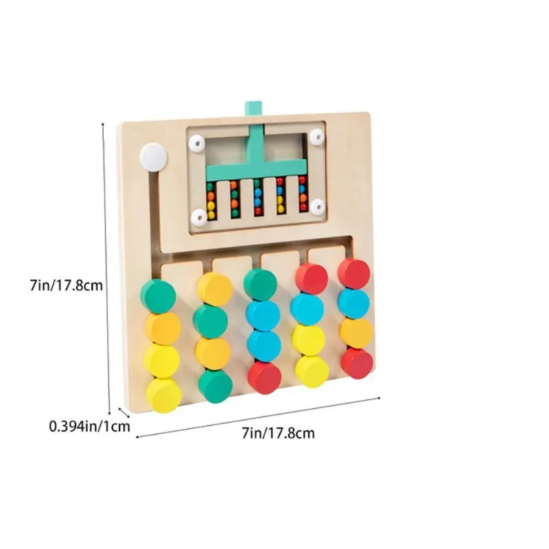 Montessori Toys Wooden Puzzle Adventures 06