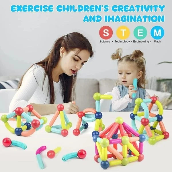 Montessori Magnetic Building Construction Toys for Kids 011