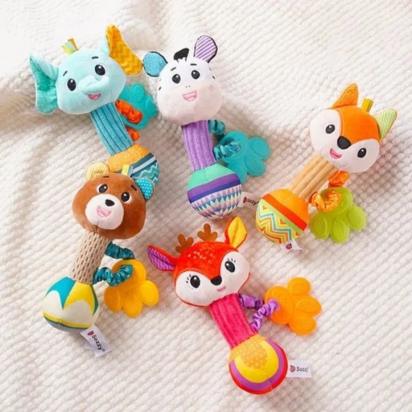 Newborn Rattle Sensory Toy for Babies Calm Comfort 01