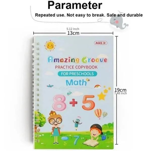 Reusable Practice Book for Kids Educational Toys 07