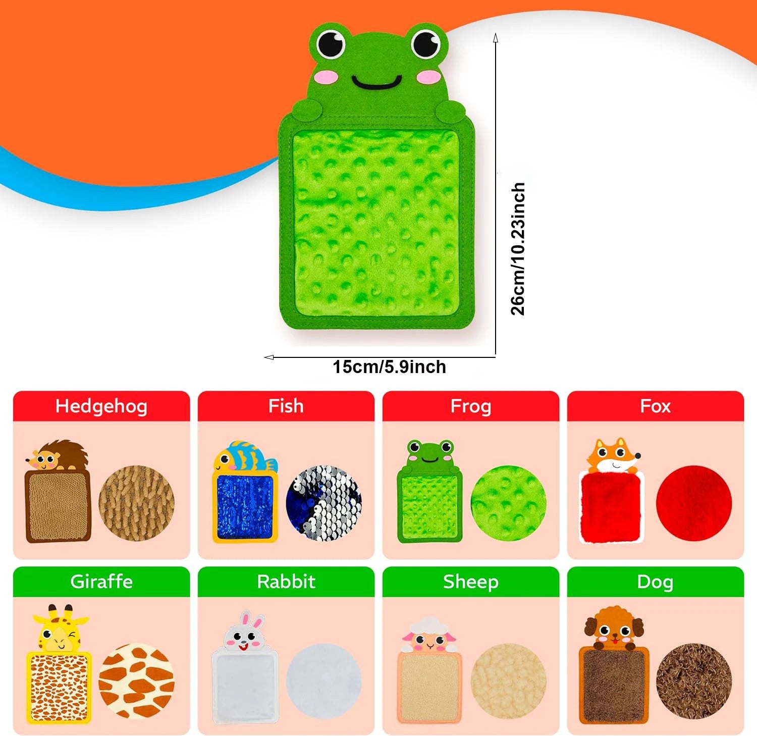 FuzzyFocus: Tapetes de feltro sensoriais para mentes jovens e brilhantes