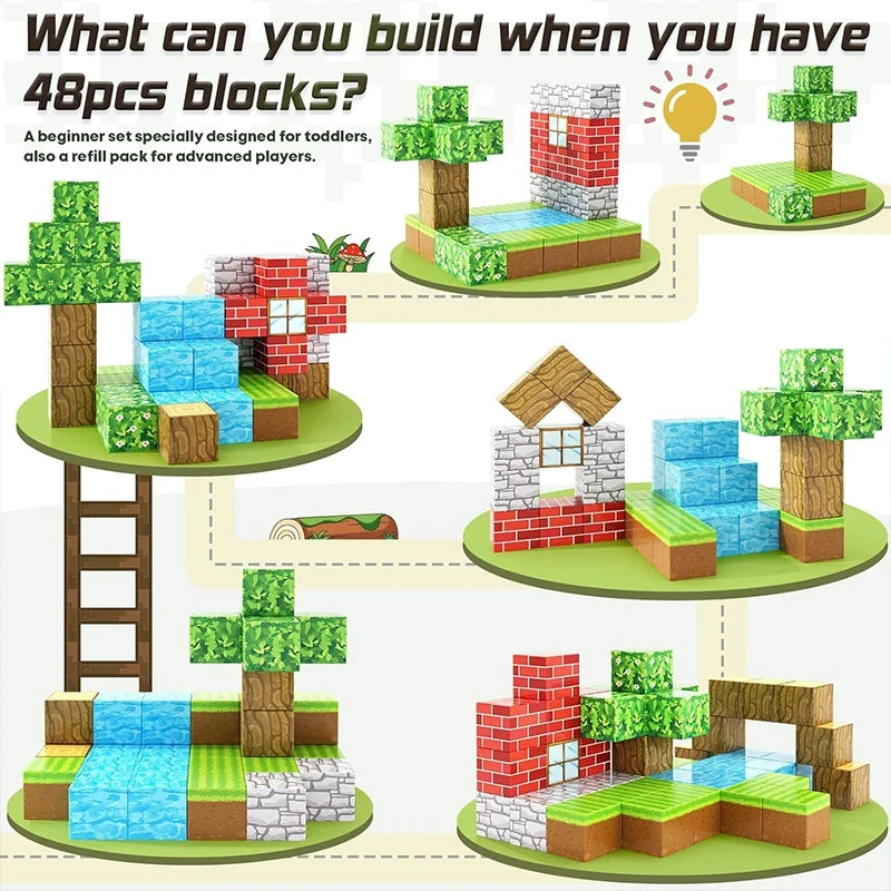 Magnetopia: Mini World Builder STEM Set