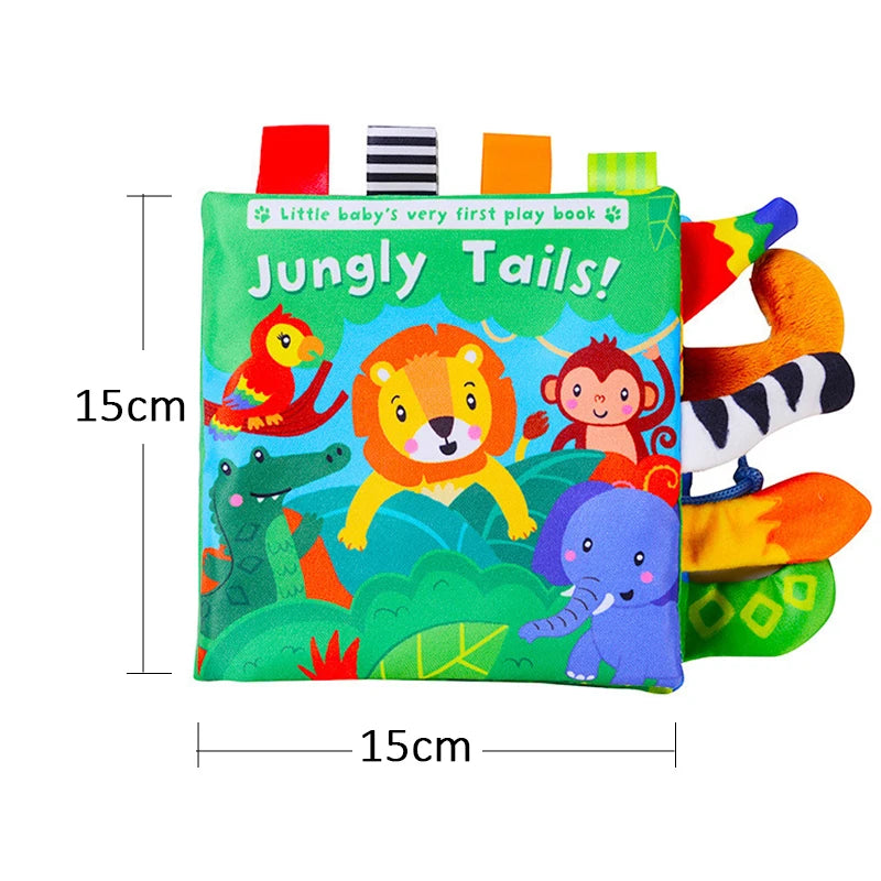 Touch & Discover: High Contrast 3D Cloth Book for Babies