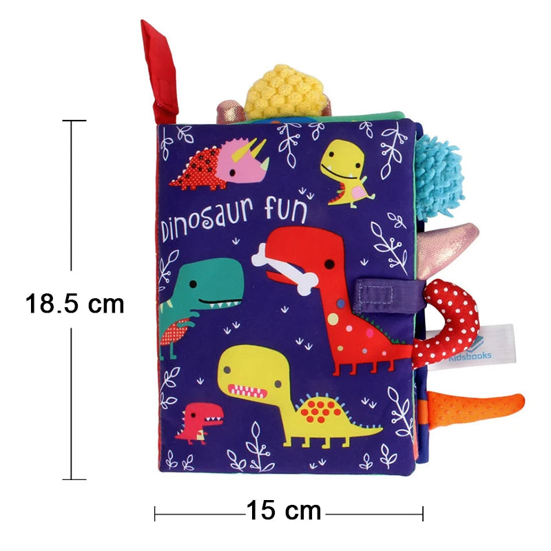 Touch & Discover: High Contrast 3D Cloth Book for Babies