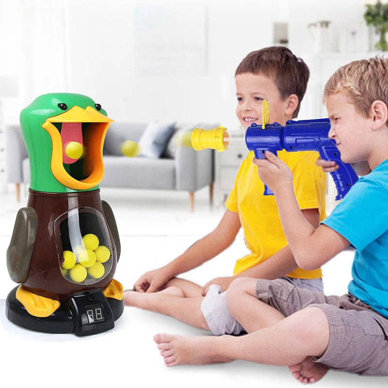 Duck Hunt Frenzy: Interactive Air-Powered Shooting Game