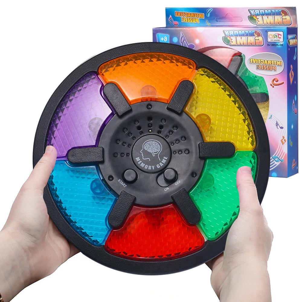 MemoFlash: Electronic Light & Sound Memory Challenge