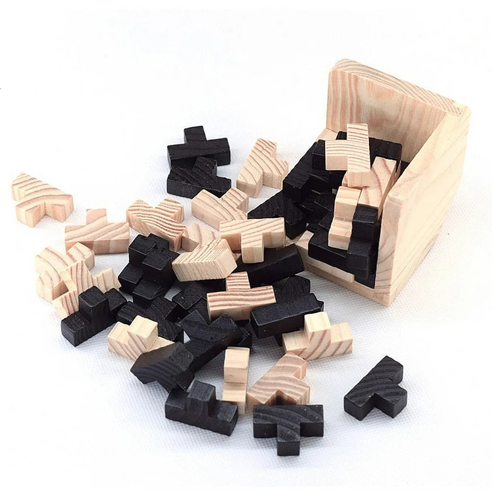 Luban Logic Cube: 3D Wooden Puzzle for Bright Young Minds