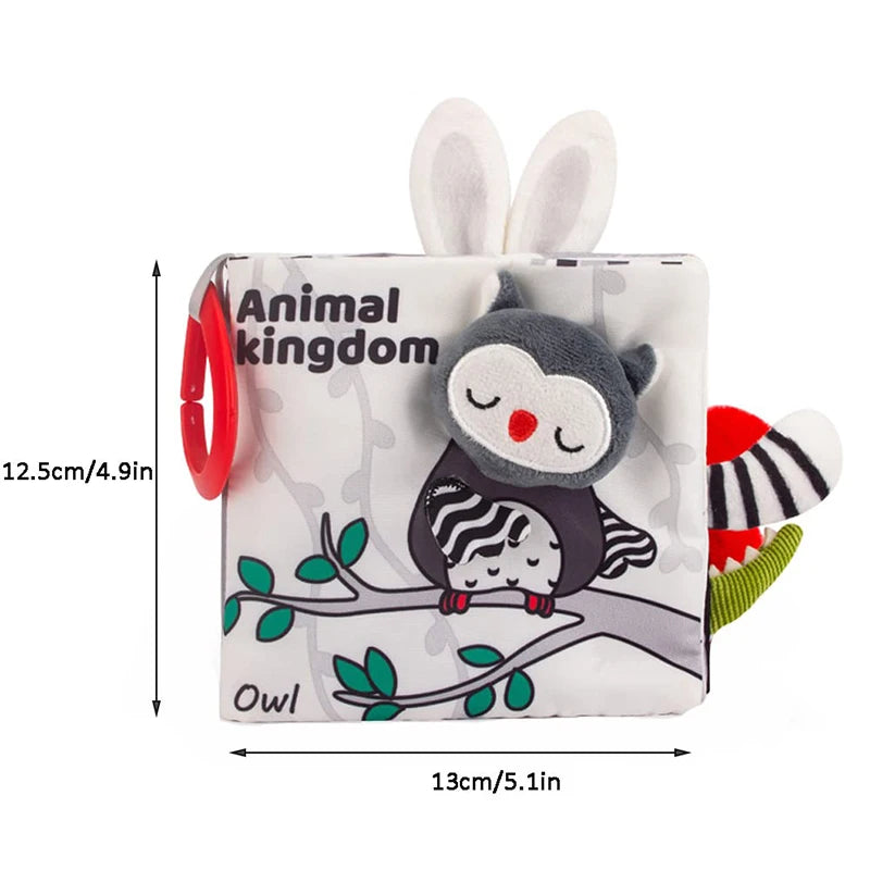 Touch & Discover: High Contrast 3D Cloth Book for Babies