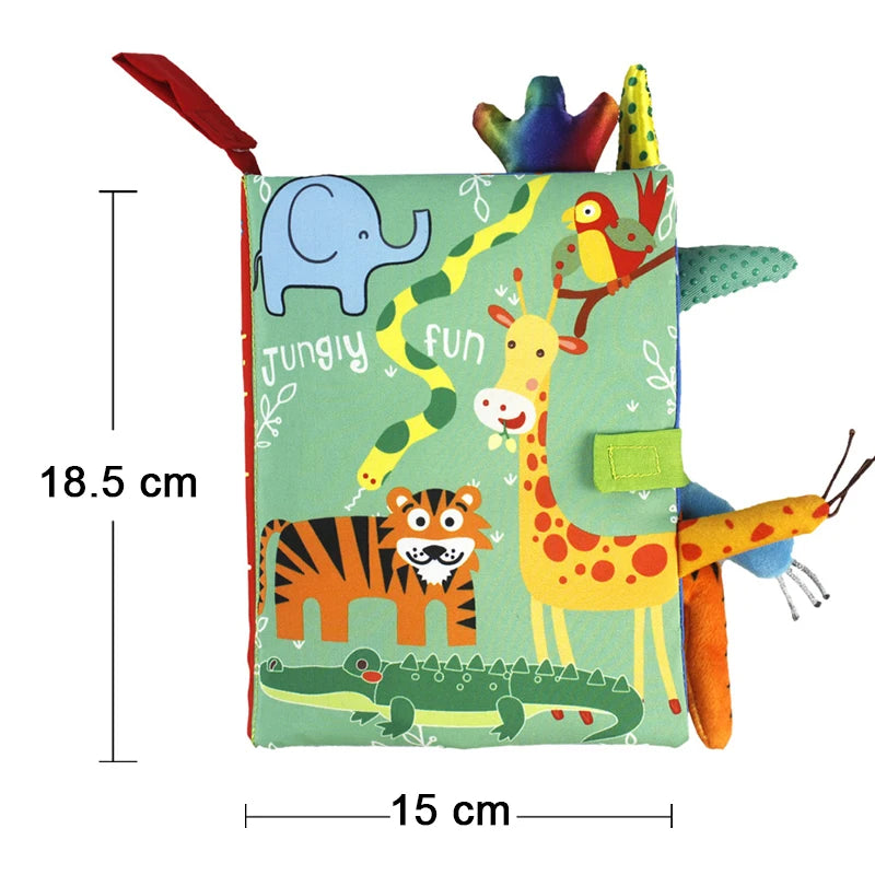 Touch & Discover: High Contrast 3D Cloth Book for Babies