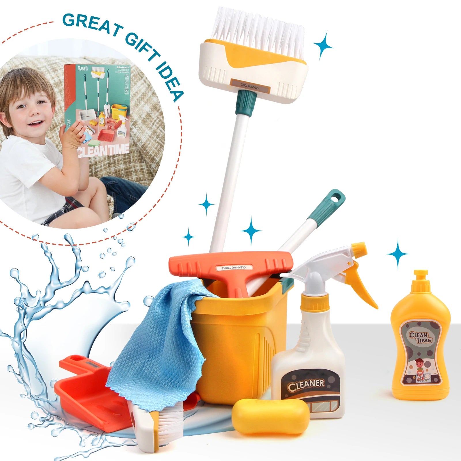 Magic Shine: Fun Cleaning Kit for Kids