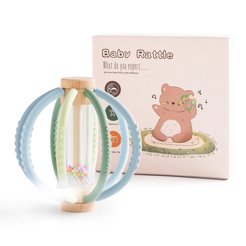 RainyRattle: Sensory Play & Teething Companion