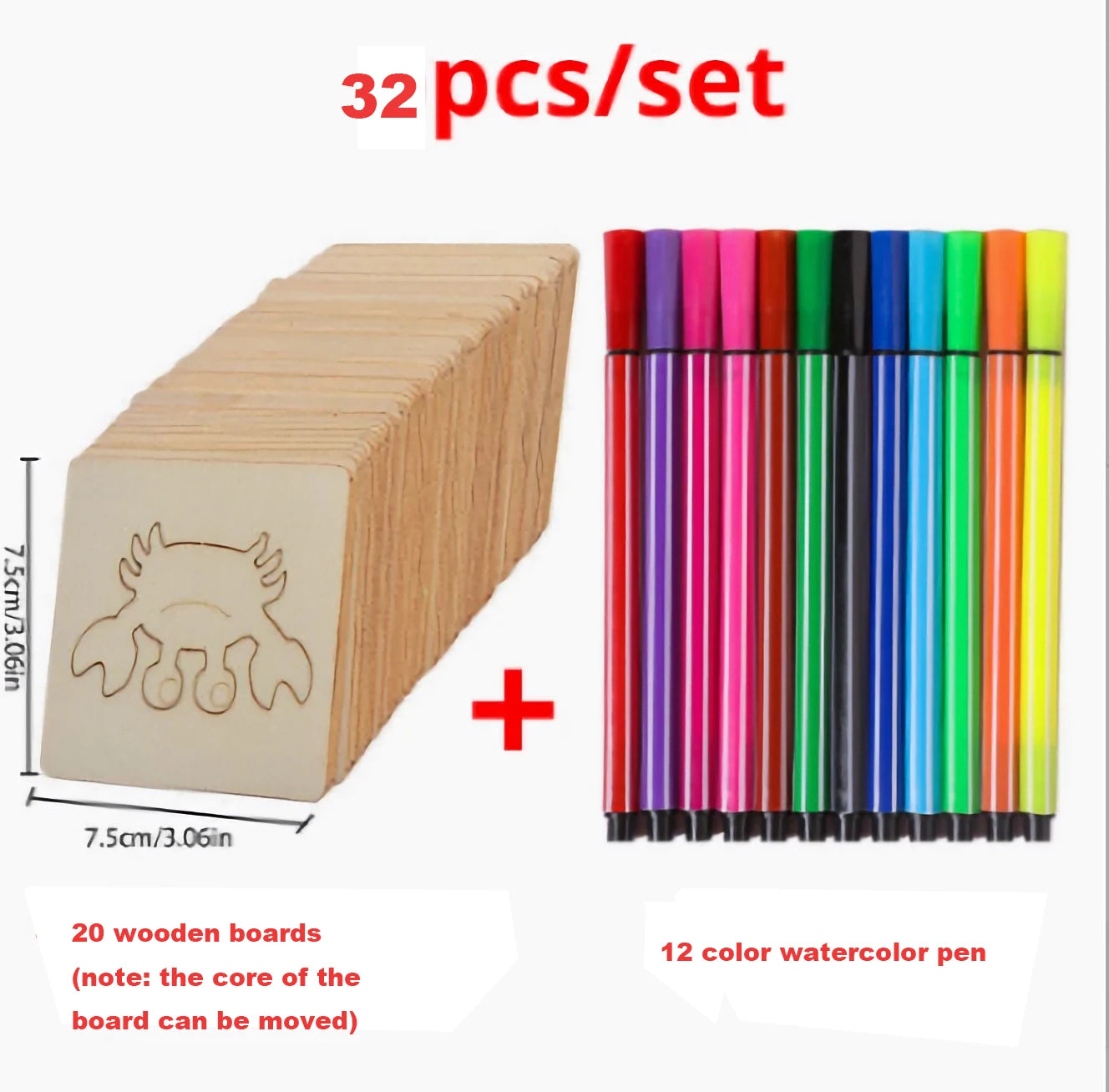 InspiraDraw: 32-Piece Creative Stencil Set for Kids