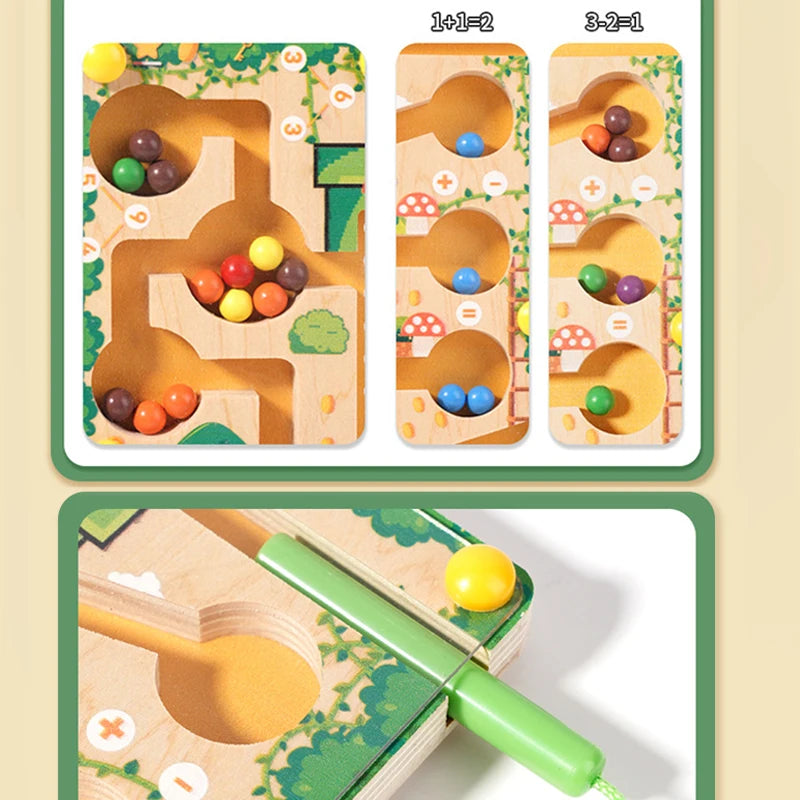 Magnetic Mastermind: Color & Number Quest