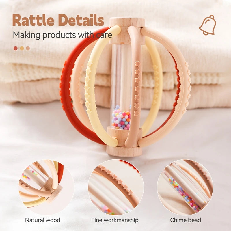 RainyRattle: Sensory Play & Teething Companion