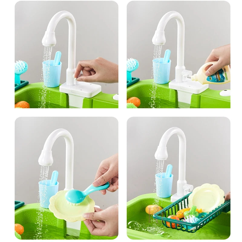 Splash & Serve: Playful Water Kitchen Set