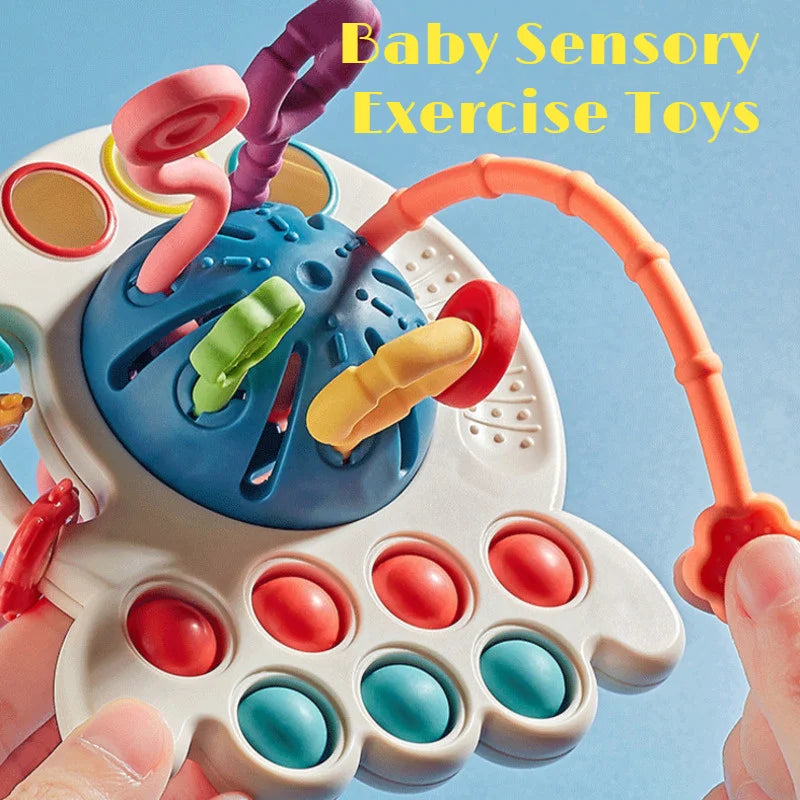 Montessori Sensory Strings: Baby's Tactile Adventure