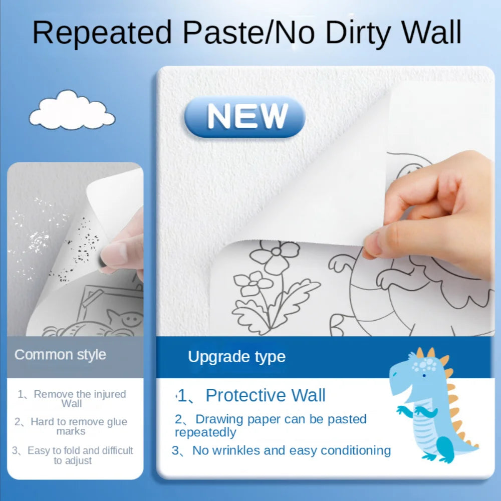 ColourScroll: Giant DIY Drawing Roll for Little Artists