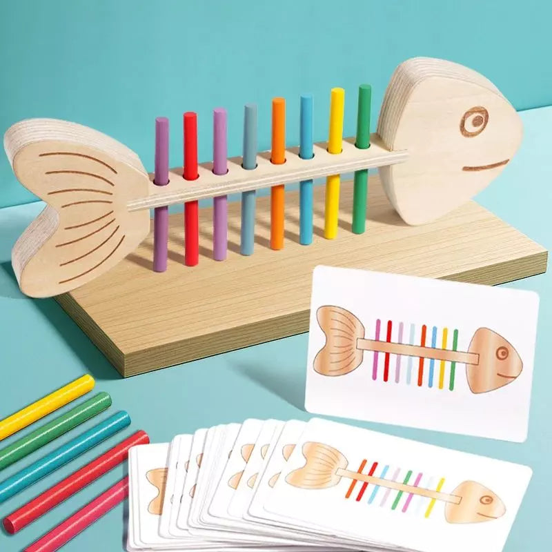 Sensory Toy Colour Matching Fish Balance Game