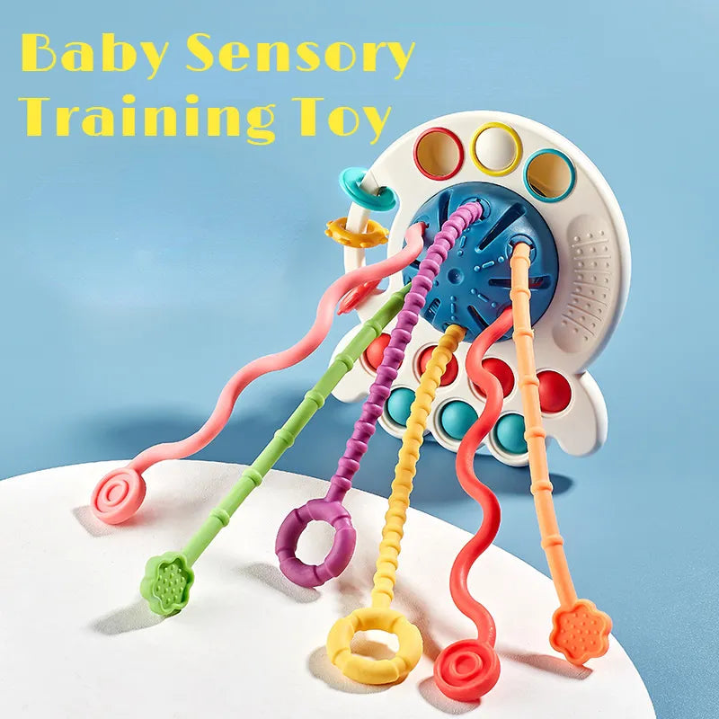 Montessori Sensory Strings: Baby's Tactile Adventure