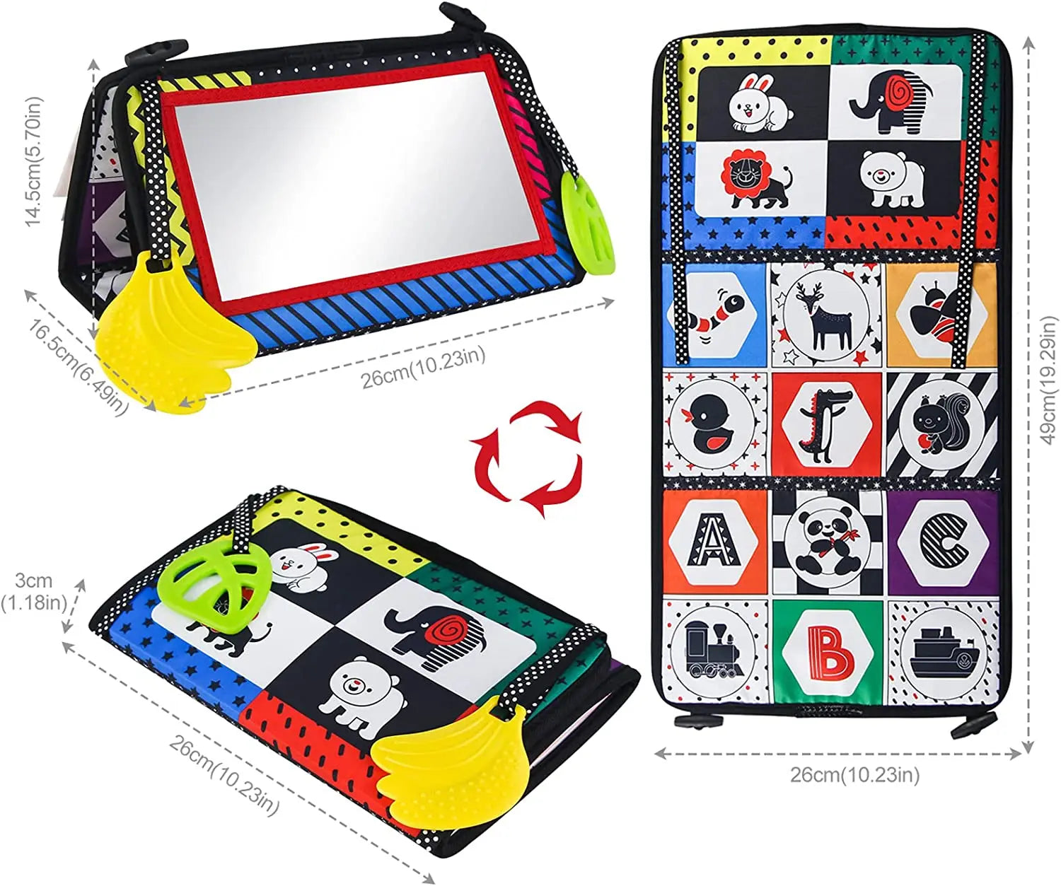 MirrorMates: Peek & Play Fabric Adventure